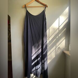 Numi Navy Silk Maxi Dress- never worn